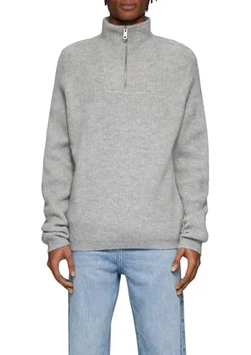 QS Strick-Troyer mit Rippstruktur