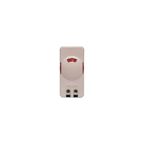 Stego 01115.0-00 Modell STO 011 Thermostat, klein, kompakt, NC-Kontakte, roter Knopf, 0 bis 60 °C, Temperatur-Regulierung, 70 mm Höhe x 33 mm Breite x 42 mm Länge