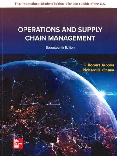 Operations and Supply Chain Management ISE (Economia e discipline aziendali)