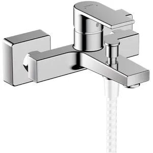 hansgrohe Vernis Shape Wannenarmatur 71450000 - Armaturen mit Air Power Technologie für einen kraftvollen Wasserstrahl, ideal für entspannende Badewannen-Erlebnisse.
