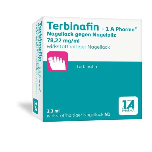 Terbinafin 1 A Pharma® Nagellack gegen Nagelpilz von 1 A Pharma