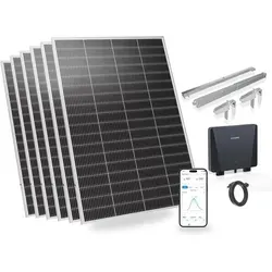 SUNSHARE Ray Lite 1200 W Balkonkraftwerk mit Halterung von SUNSHARE