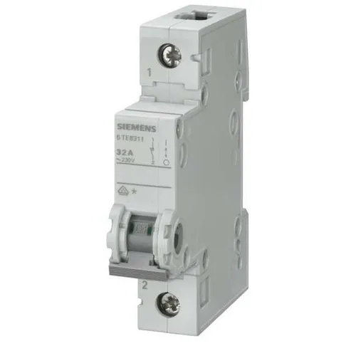 Produktbild Siemens Schalter Grau 1polig 40A 1 Schließer