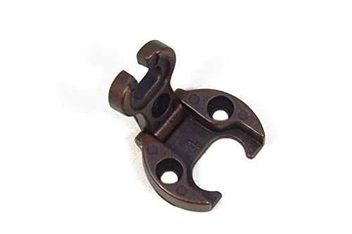 32x50mm Scharniere Alte Beschläge restaurierungsshop Tür Möbelband Antik Vintage Schabby Veraltete Eisenscharniere Vintage Bronze