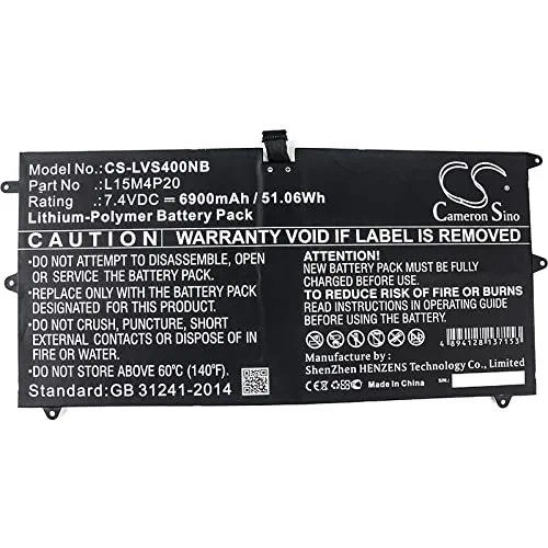 Powery Akku für Lenovo Yoga 900S-12ISK von akku-net