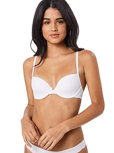 Skiny Damen Micro Lovers T-Shirt BH, Weiß, 80B EU - Funktionsunterwäsche mit stabilisierenden Bügeln und verstellbaren Trägern für idealen Sitz und optimalen Halt.