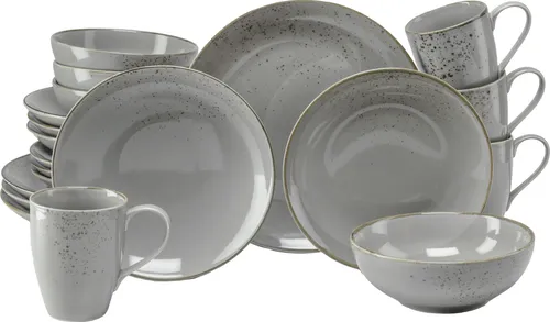 CreaTable Kombiservice 20-tlg, Nature Collection Stone