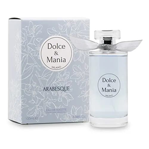 DOLCE & MANIA | Arabesque Eau de Toilette - Damenduft mit einer perfekten Balance von Frische und Süße, Made in Italy, 100 ml