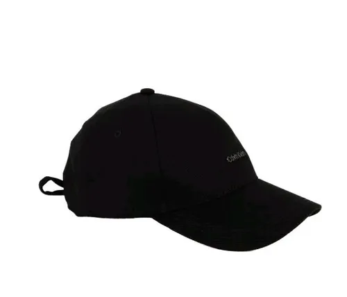 Calvin Klein Damen Cap Metal Lettering - Stylische Baseball Cap aus 100% Baumwolle mit Calvin Klein Logo, ideal für heiße Sommertage und vielseitig kombinierbar.