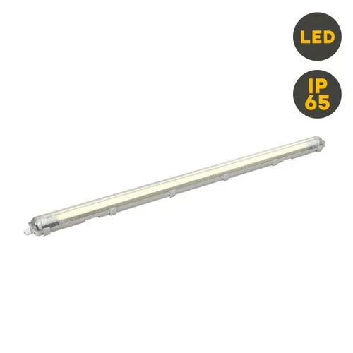 Light & More LED Feuchtraumleuchte 127 x 6,8 cm G13 T8 Lichtleisten