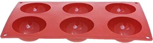 TAMLED Silikon-Backform Halbkugel 6 Formen