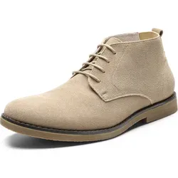 Bruno Marc Herren Chukka Stiefel - Elegante Suede Stiefeletten in Größe 46 - Wanderschuhe mit weichem Suede-Obermaterial, atmungsaktivem Futter und hoher Rückfederung für besten Komfort. Ideal für Arbeit und Freizeit.
