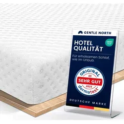 Hochwertiger Matratzentopper 100x200 cm – 7 cm hoch mit Gel-Memory-Schaum