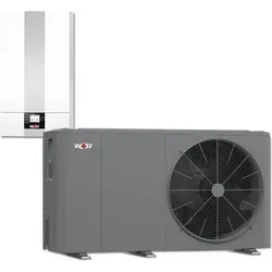 Wolf Luft-Wasser-Wärmepumpe FHA-Monoblock 05/06 230 V mit E-Heizelement 6 kW