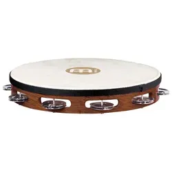 Meinl TAH1AB Handtambourin Holz - Percussion: Hochwertiges Tambourin aus Holz für einen klaren, resonanten Klang und optimale Spielbarkeit.