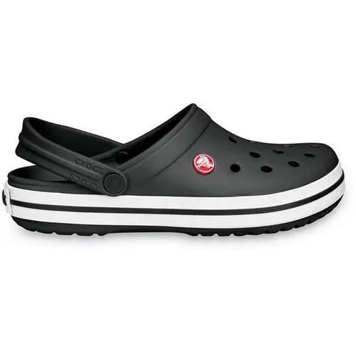 Crocs Unisex Erwachsene Crocband Clog, Black, 42/43 EU - Clogs & Pantoletten für Damen, wassertauglich und leicht, ideal für den Urlaub oder Freizeitaktivitäten.