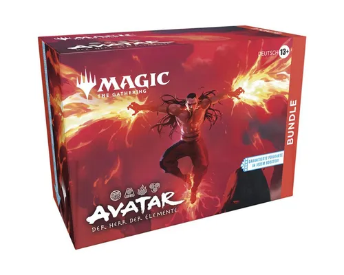 Magic The Gathering – Avatar: The Last Airbender Bundle (Deutsch) - TCG OVP Displays, exklusive Vorbestellung mit einzigartigen Karten und Sammlerstücken für Fans des Spiels.