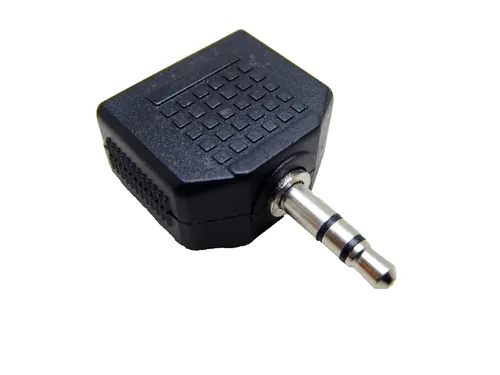 Kopfhörer, Aux Verteiler, 3,5 mm Y adapter, 1xKlinkenstecker   2xKlinkenbuchsen