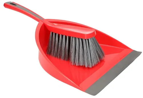 KOTARBAU® Handfeger 30cm & Schaufel 40cm mit Gummilippe Kehrgarnitur aus Kunststoff