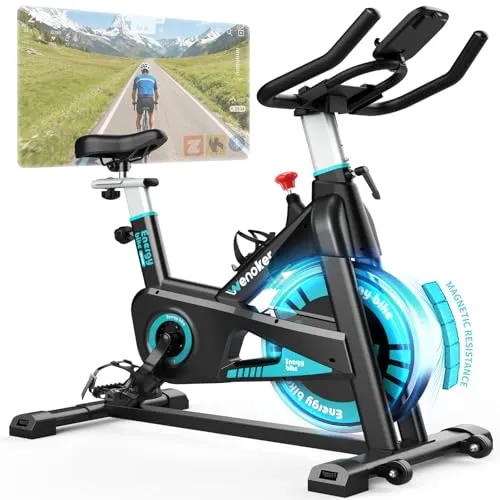 Wenoker Heimtrainer Fahrrad mit App
