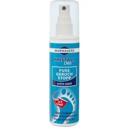 Murnauers Fußgeruch Stopp Spray 100 ml - Effektives Fußpflege Spray gegen unangenehme Gerüche, sorgt für langanhaltende Frische und Wohlbefinden.