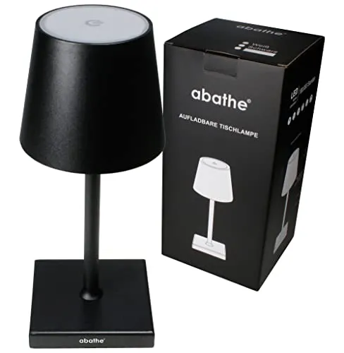 abathe LED Akku Tischleuchte classic