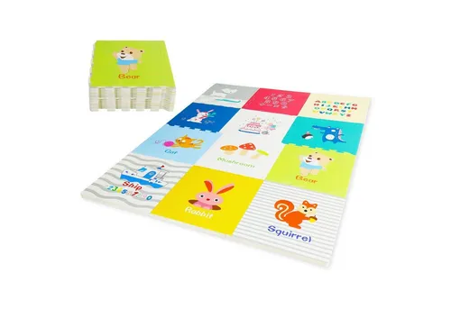 CCLIFE Puzzlematte Puzzlematte Krabbelmatte Spielmatte Baby