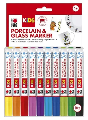 Marabu Porcelain & Glas Painter Kids Mega Fun Set