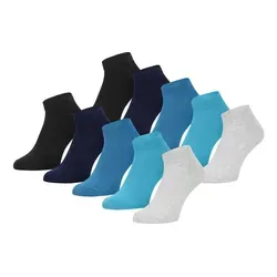 Ladeheid Socken Damen und Herren 5er 10er Pack Sneaker Socken AT004 bunt 43