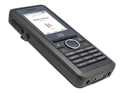 Cisco IP DECT Phone 6825 - Schnurloses Erweiterungshandgerät - Festnetztelefon mit Bluetooth-Schnittstelle und 2 Leitungen, ideal für flexible Kommunikation in Büros, kompatibel mit Cisco IPDECT 210 Multi-Cell Basisstation.