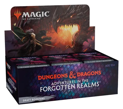 Adventures Forgotten Realms Draft Booster Display