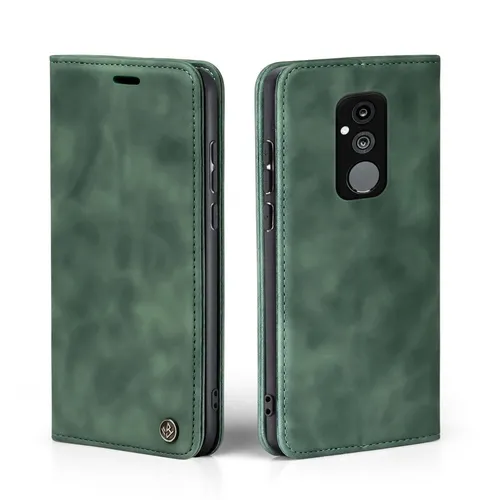 Handy Hülle für Huawei Mate 20 Lite Klapp Magnet Smartphone Cover Case Grün