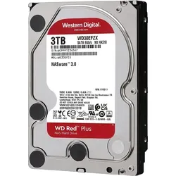 WD Red Plus 3 TB interne NAS Festplatte - Interne Festplatte für NAS-Systeme mit 3 TB und NASware 3.0-Technologie für hohe Kompatibilität. Ideal für Dauerbetrieb mit über 1 Mio. Stunden MTBF und RAID-Schutz.