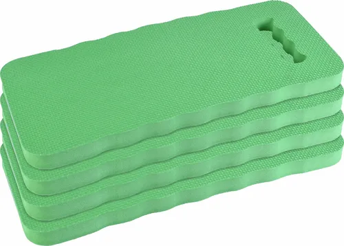 Meister Kniekissen 4er Set 40 x 18 cm EVA Kniepolster grün von Meister