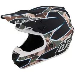 Troy Lee Designs Motocrosshelm L - Matrix Camo - Robuster Crosshelm in Größe L mit stylischem Matrix Camo Design. Ideal für den Einsatz beim Motocross, bietet er optimale Sicherheit und Tragekomfort.