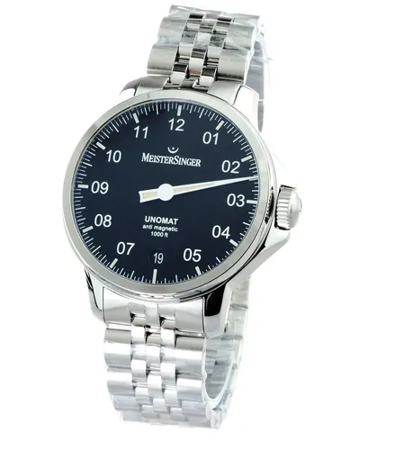 MeisterSinger UUNOMAT 43mm UN902 Herren Uhr Automatik