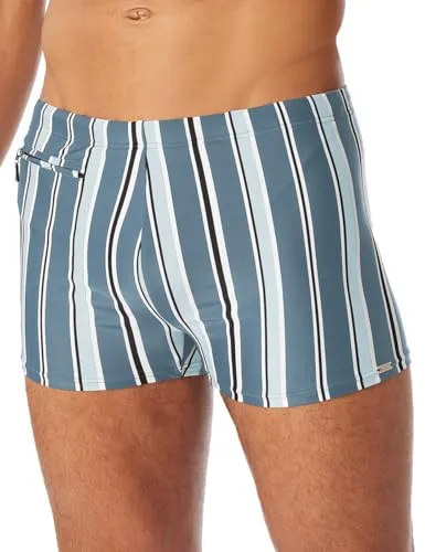 Schiesser Herren Bein-Ocean Swim Badehose, atlantikblau von Schiesser