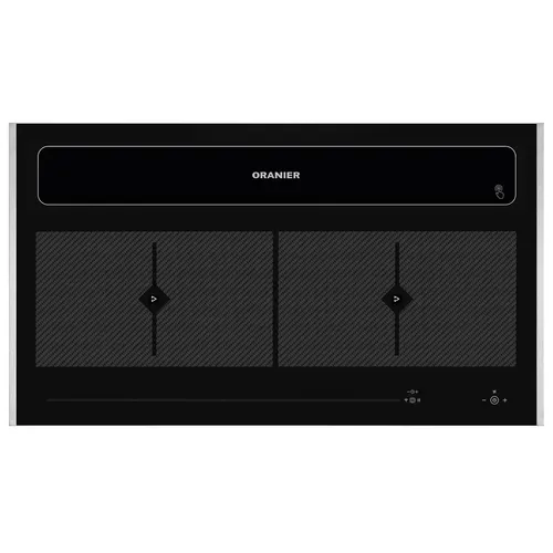 Oranier Flächeninduktion KFL2094 Abluft-Umluft Kochfeldabzug 90cm 1 Paar Leisten