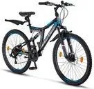 Chillaxx Mountainbike, Schwarz-Blau mit Disc-Bremse von Sidelja GmbH