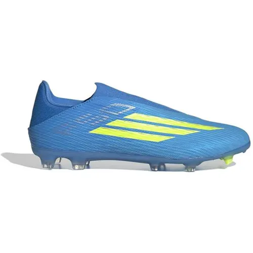 adidas Performance F50 LEAGUE LACELESS Fußballschuh blau 42 2/3 EU - Sportlicher Fußballschuh für verschiedene Böden, ideal für optimale Ballkontrolle und schnelles Spiel. Fällt klein aus, bitte eine Größe größer bestellen.