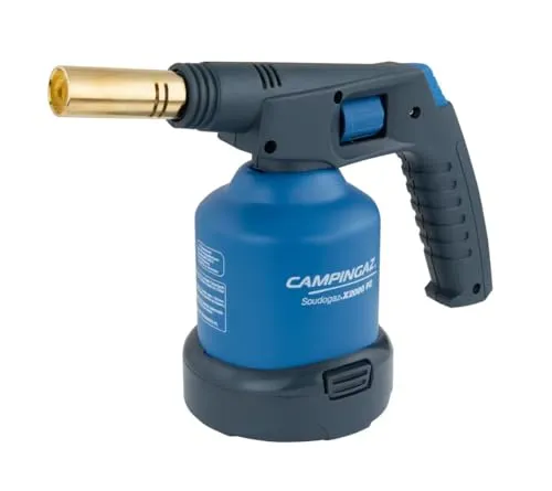 Campingaz Soudogaz X2000 PZ Lötlampe - Vielseitige Lötlampe mit Piezo-Zündung, ideal für Weich- und Hartlöten, 1650 W Leistung und präziser Feineinstellung