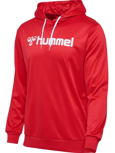 Hummel Hmllogo Hoodie - true red, Größe:3XL