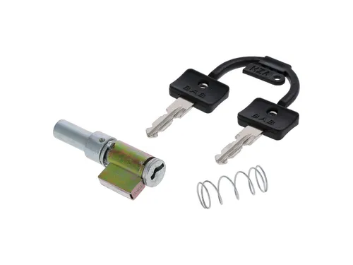 Lenkerschloss Ø14/10mm mit Feder - Simson S51, S70, S53, S83, SR50, SR80 - MZ ET
