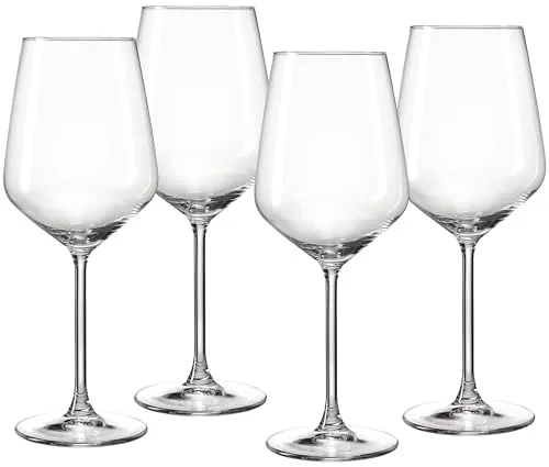 Ritzenhoff & Breker Rotweingläser Rumba 530 ml, 4er Set - Sonstiges Geschirr - Hochwertige Rotweingläser mit 530 ml Fassungsvermögen, perfekt für die Entfaltung von Aromen und spülmaschinenfest für einfache Reinigung.