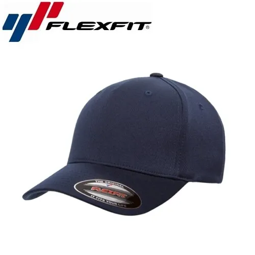 Flexfit Classic 5 Panel Baseball Cap S/M Navyblau