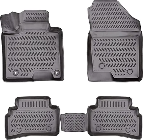 ELMASLINE 3D Gummimatten für KIA SPORTAGE 5 (V) 2022-2025 - Hochwertige Fußmatten für KIA SPORTAGE 5 (V) mit extra hohem Rand für optimalen Schutz vor Schmutz und Flüssigkeiten. Pflegeleicht, strapazierfähig und individuell gefertigt für perfekte Passform.