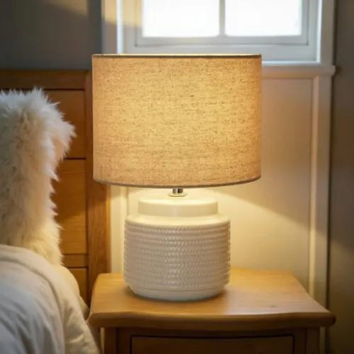 Pauleen 48219 Bright Soul Tischleuchte in beige von Pauelman