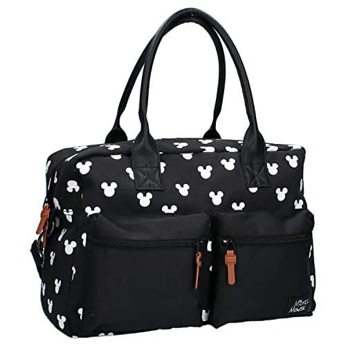 Mickey Mouse Endless Imagination Wickeltasche - Wickeltasche aus robustem, auslaufsicherem Polyester mit passender Wickelunterlage. Ideal für unterwegs, bietet Platz für alles, was Sie für Ihr Baby brauchen.