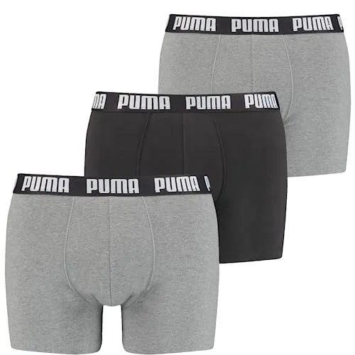 Puma Herren Boxer Unterwäsche, Grau, M EU in grau von PUMA