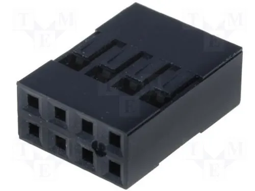 Stück Pinheader Buchsenstecker Raster 2,54mm zweireihig 8-polig 25